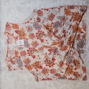 Women's NWT J Jill Love Linen Tank Size MP